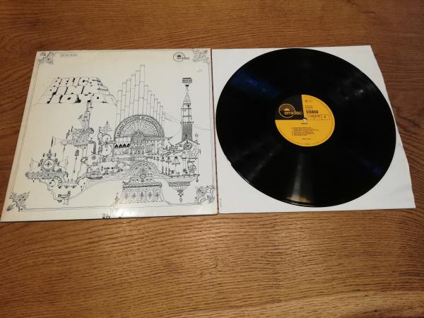 Pink Floyd Relics 1972 EMI Harvest 048 CRY 50740 Aufkleber auf Vinyl-Label und Coverrückseite Deutsche Pressung VG+/VG+